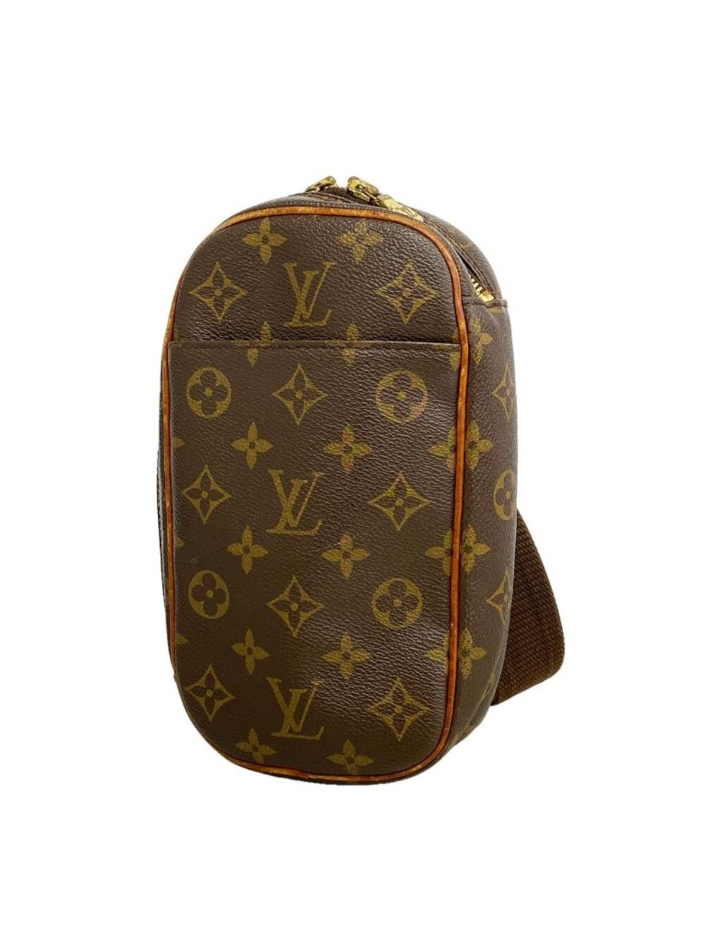 Louis Vuitton Belt Bag Monogram Pochette Gange Brown